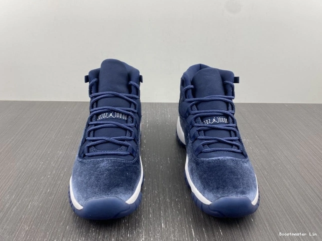 Boostmaster lin Navy Velvet AR0715-441 Midnight WMNS Jordan Air 11 0709